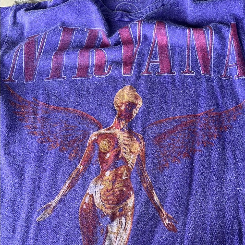 NIRVANA Vibrant Purple Tee